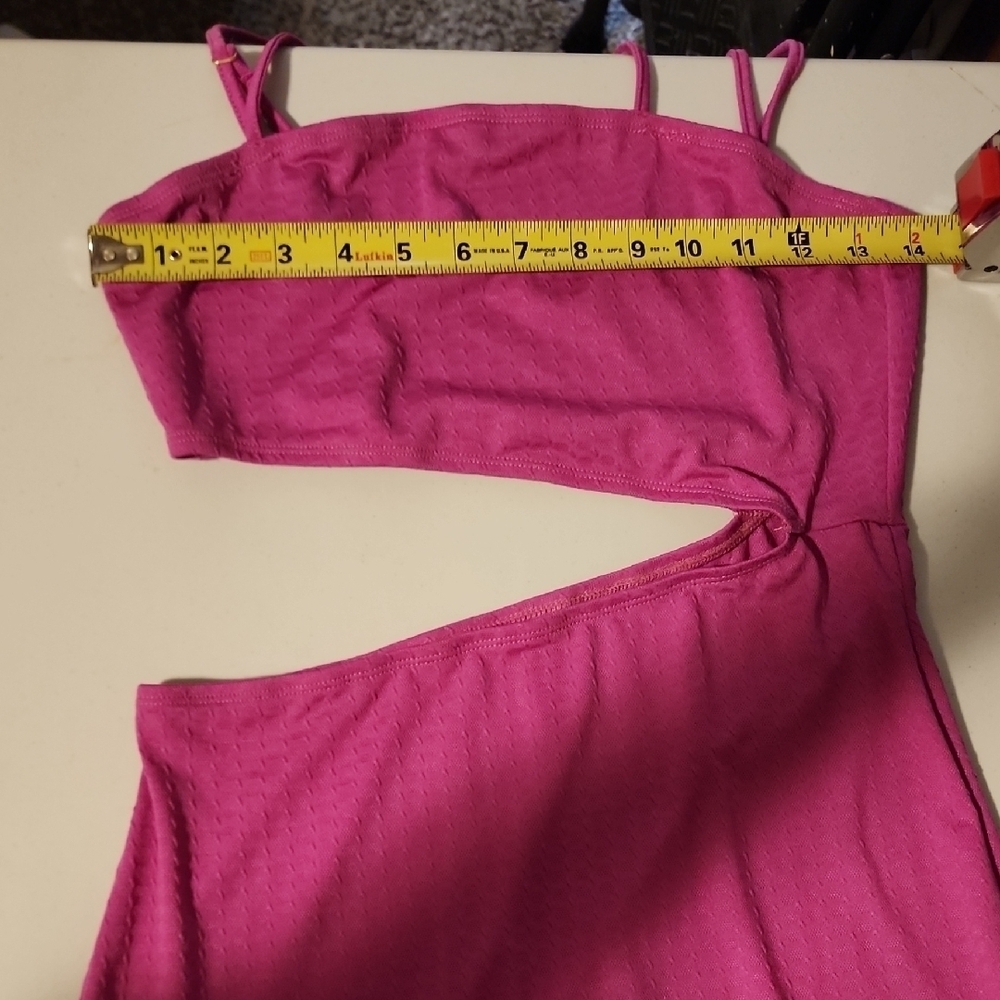 NWT Shein SXY Hot Pink Dress - Picture 7 of 7